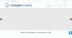 Desktop Screenshot of covingtoncreative.com